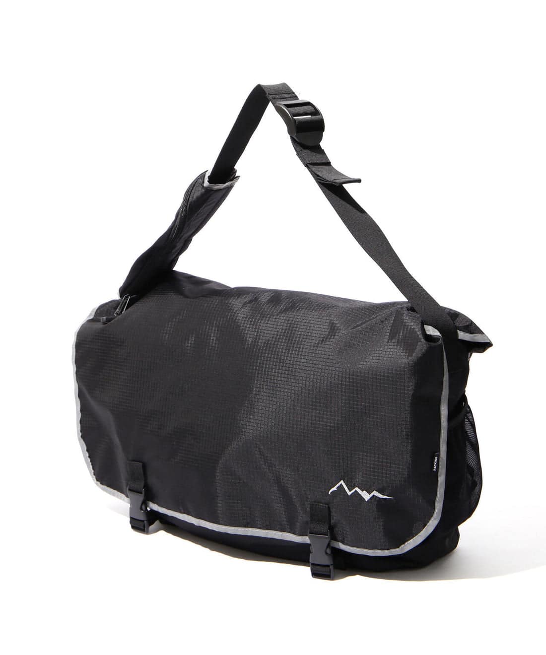 MANASTASH/マナスタッシュ/×PACKING/パッキング/TRAIL MESSENGER/トレイルメッセンジャーバッグ BLACK free