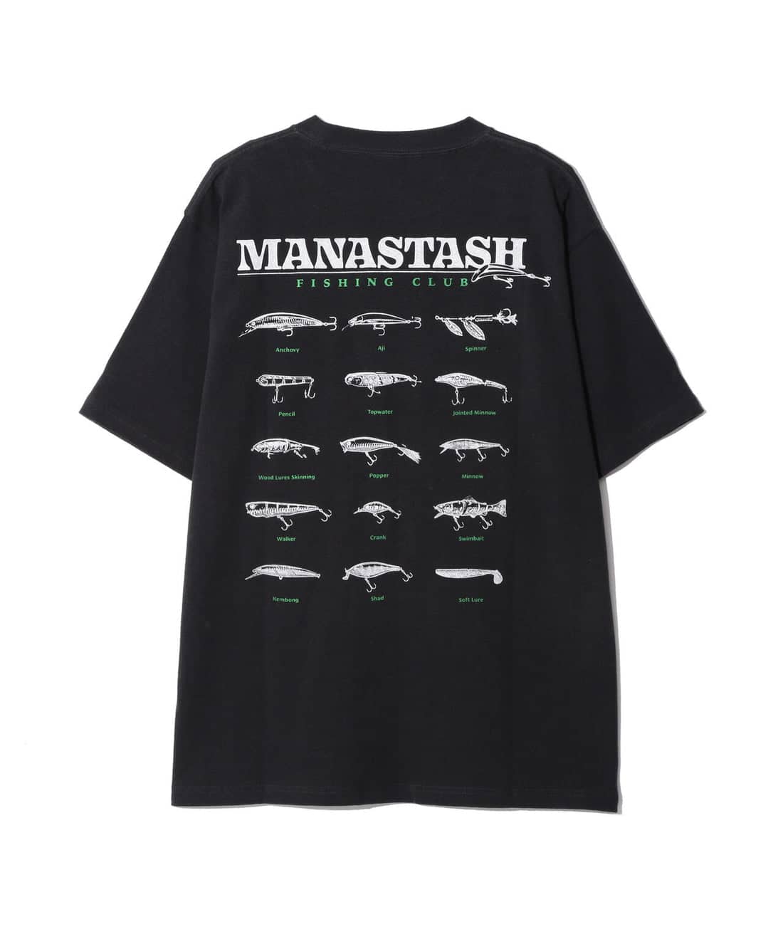 MANASTASH/マナスタッシュ/ＨＥＭＰ　ＴＥＥ　ＬＵＲＥ Tシャツ ブラック M