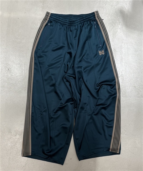 NEEDLES/ニードルズ/H.D. TRACK PANT- POLY SMOOTH -GREEN- ヒザデルトラックパンツ GREEN XS