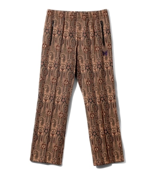 NEEDLES/ニードルズ/TRACK PANT - POLY JACQUARD -ORANGE- トラックパンツ ORANGE XS