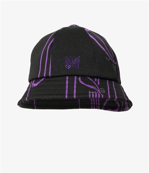 NEEDLES/ニードルズ/BERMUDA HAT - POLY JACQUARD -BLACK- BLACK M