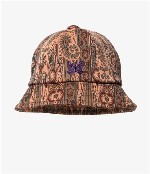NEEDLES/ニードルズ/BERMUDA HAT - POLY JACQUARD -ORANGE- ORANGE M