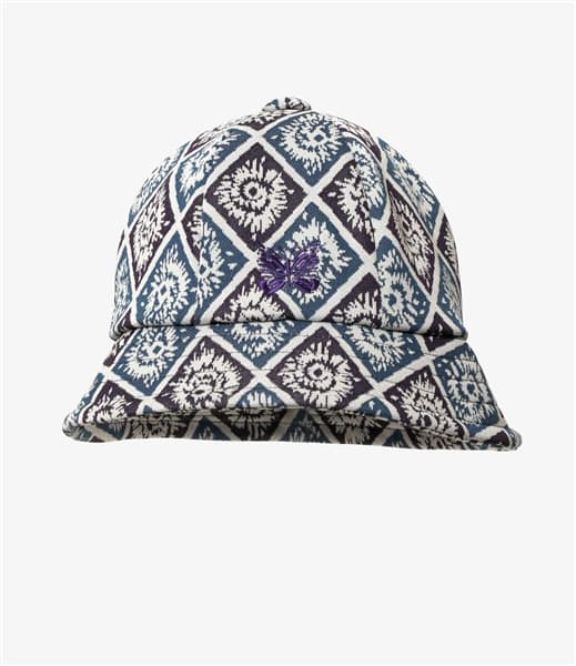 NEEDLES/ニードルズ/BERMUDA HAT - POLY JACQUARD -BLU/PPL- BLU/PPL M