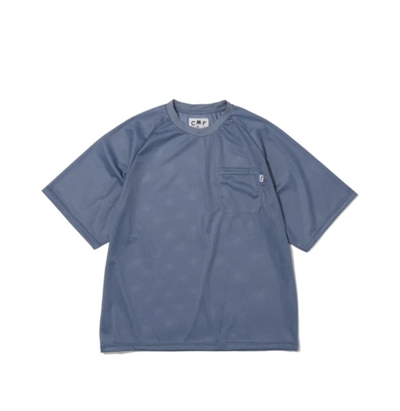 CMF OUTDOOR GARMENT/シーエムエフアウトドアガーメント/QUICK DRY MESH PK TEE S/S ALPHA BLUE M