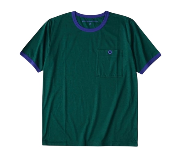 White Mountaineering/ホワイトマウンテニアリング/RINGER POCKET T-SHIRT GREEN 2