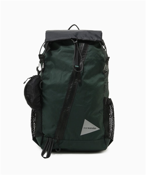 and wander/アンドワンダー/ECOPAK 30Lbackpack d.green Free