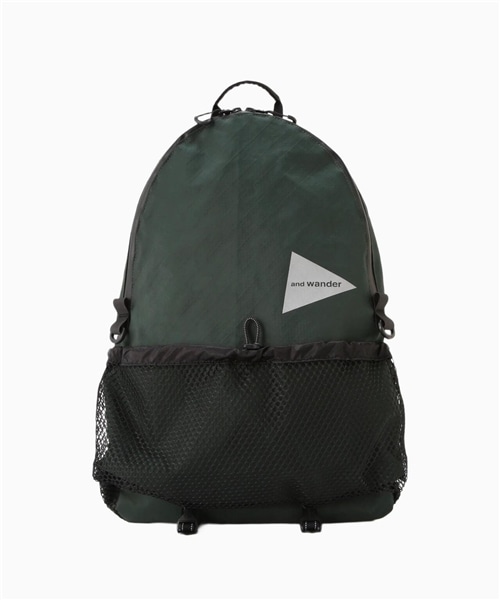 and wander/アンドワンダー/ECOPAK 20Lbackpack d.green Free