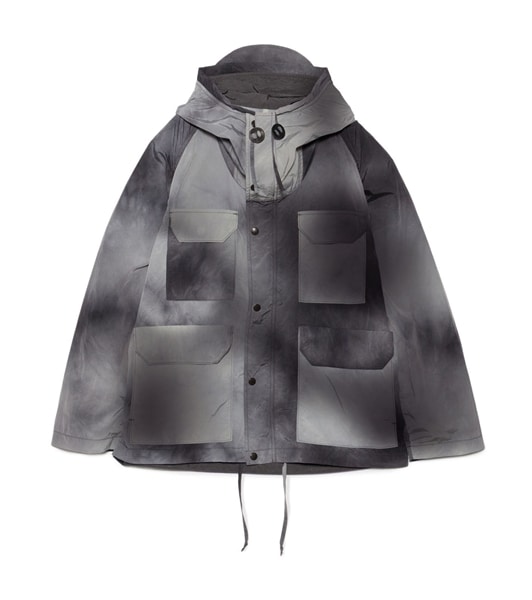 THE NORTH FACE Purple Label/ザ ノースフェイス パープルレーベル/Uneven Dyed Field Mountain Parka Asphalt Gray M