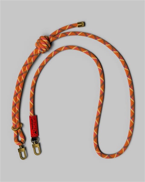 Topologie/トポロジー　Topologie Wares Strap 8.0mm Rope Strap 【ストラップ単体】 Orange Helix FREE