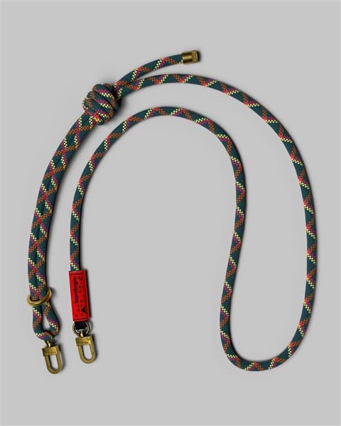 Topologie/トポロジー　Topologie Wares Strap 8.0mm Rope Strap 【ストラップ単体】 Deep Teal Helix FREE