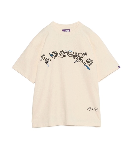 THE NORTH FACE Purple Label/ザ ノースフェイス パープルレーベル/FFFES Graphic Tee Natural M