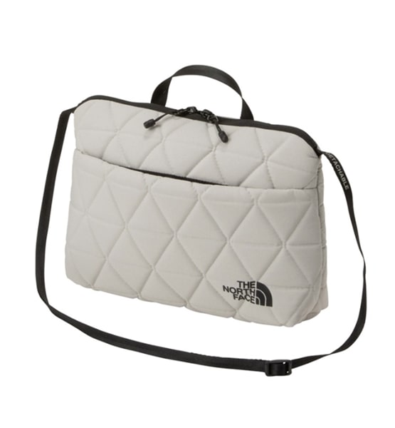 THE NORTH FACE/ザ・ノースフェイス/Geoface Pouch ジオフェイスポーチ アイボリー FREE