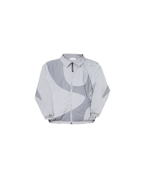 NINEpointNINE/ナインポイントナイン/Light Curve Coach Jacket LIGHT GREY XL