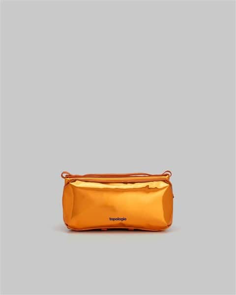 Topologie/トポロジー/Bottle Sacoche Medium（ボトル サコッシュミディアム） Orange Metallic / Mirror Metallic FREE