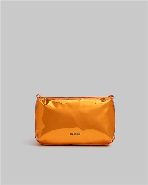 Topologie/トポロジー　Bottle Sacoche Large ボトルサコッシュ ラージ Orange Metallic / Mirror Metallic FREE
