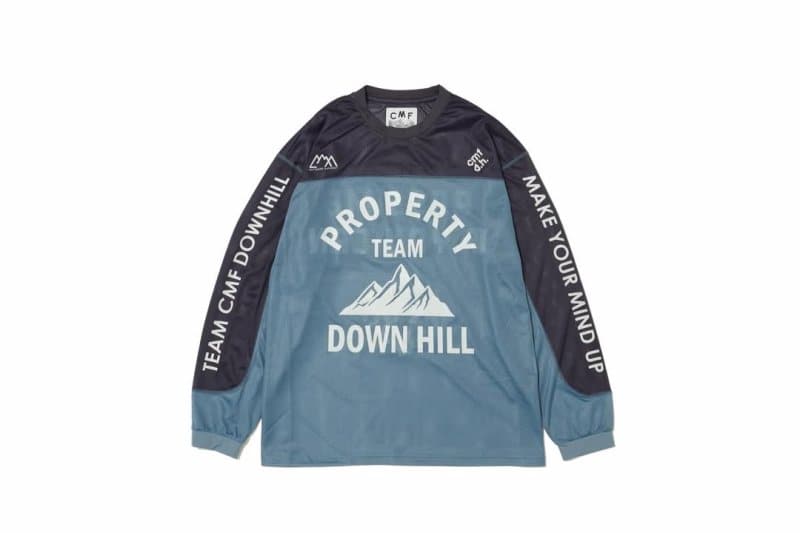 CMF OUTDOOR GARMENT/シーエムエフアウトドアガーメント/BMX TEE メッシュTシャツ ALPHA BLUE M