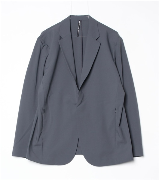 DESCENTE ALLTERRAIN/デサントオルテライン/テックテーラードジャケット GRAY L