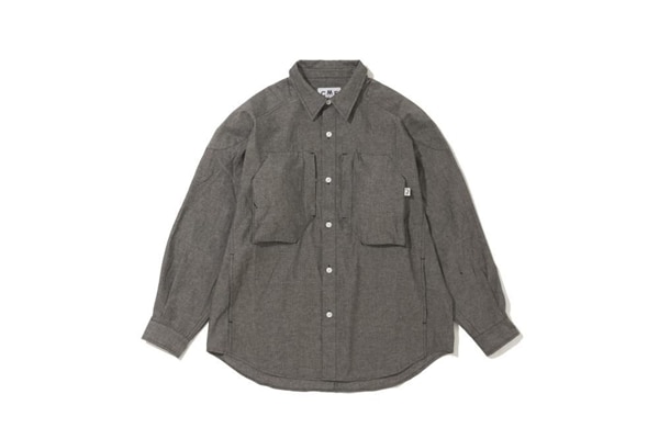 CMF OUTDOOR GARMENT/シーエムエフアウトドアガーメント/SHOOTING SHIRTS CMF2602-S05 BLACK M