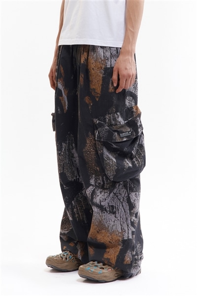 P.A.M.(Perks And Mini)/パム(パークスアンドミニ)/MURUS PRINT CHOW PANT SHADOWS S