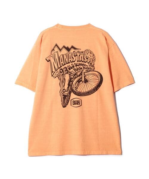MANASTASH/マナスタッシュ/PUMICE TEE RAD RIDE オレンジ S