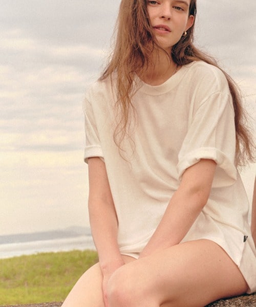 MANASTASH/マナスタッシュ/HEMP＠by manastash/HEMP S/S DAYS TEE CREW ホワイト M