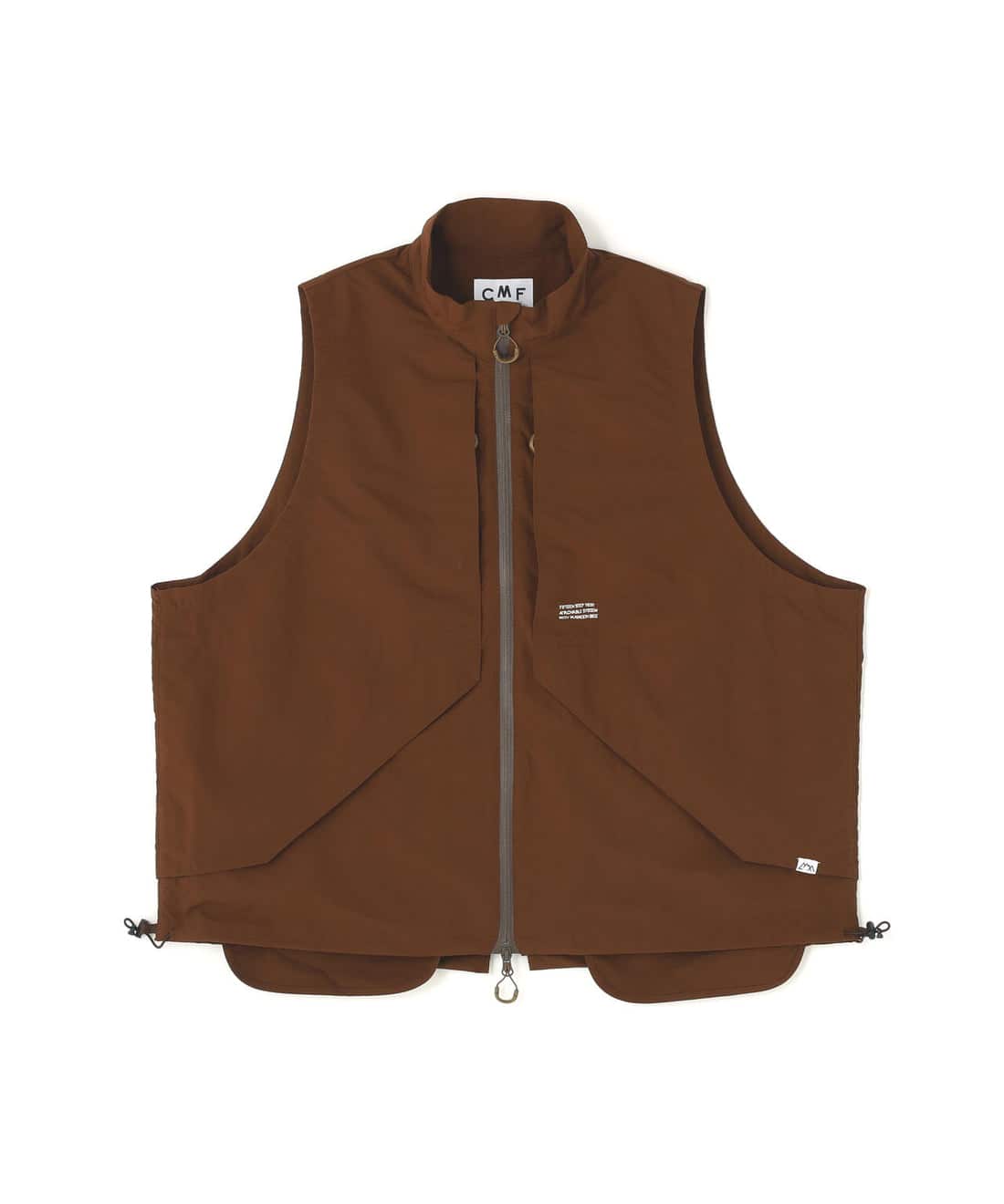 CMF OUTDOOR GARMENT/シーエムエフ アウトドアガーメント　別注 15 STEP VEST ブラウン M