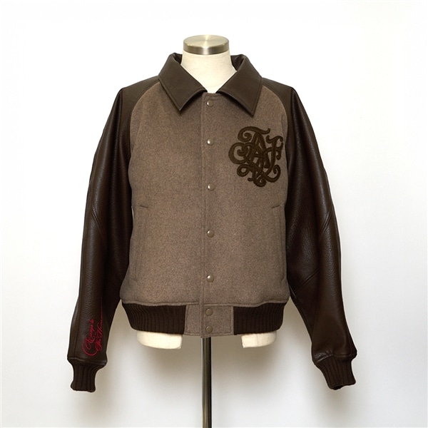 FAF/エフエーエフ(Fake As Flowers/フェイクアスフラワーズ)/TNC Team Jacket BROWN 3