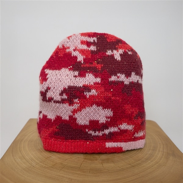 FAF/エフエーエフ(Fake As Flowers/フェイクアスフラワーズ)/Camo Single Beanie カモシングルビーニー Cherry Camo FREE