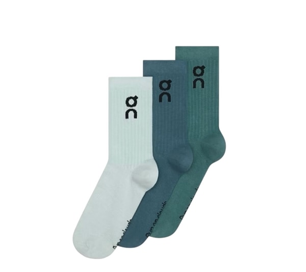 On/オン/Logo Sock High 3P ロゴソックス ハイ 3パック Brook | Storm XS(22-24.5)