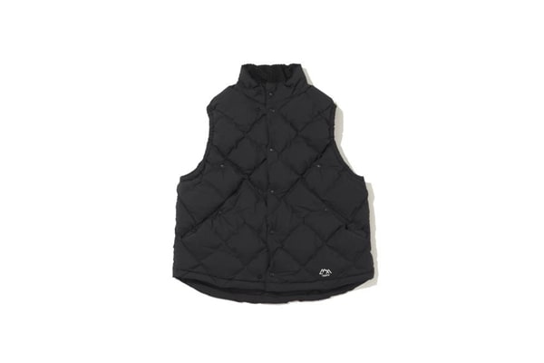 CMF OUTDOOR GARMENT/シーエムエフ アウトドアガーメント/CMF WOVEN DOWN VEST ダウンベスト BLACK M