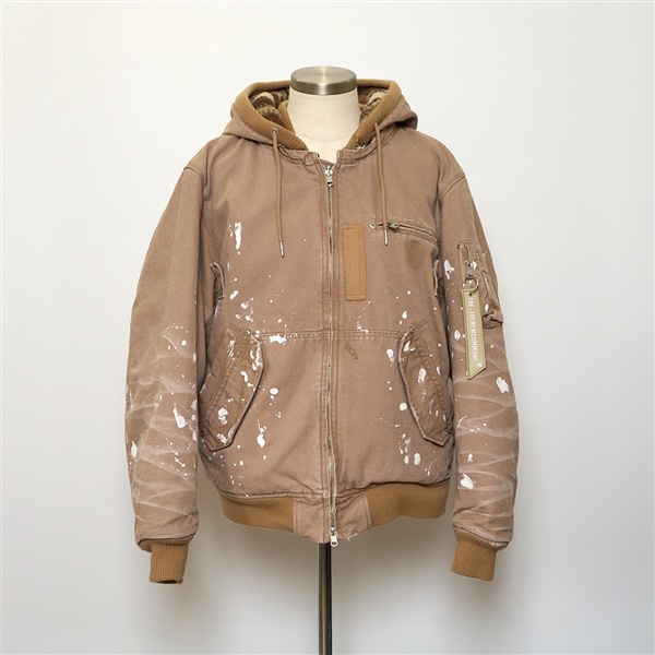 FAF/エフエーエフ(Fake As Flowers/フェイクアスフラワーズ)/FACT-1 2 Way Jacket Ecru 3