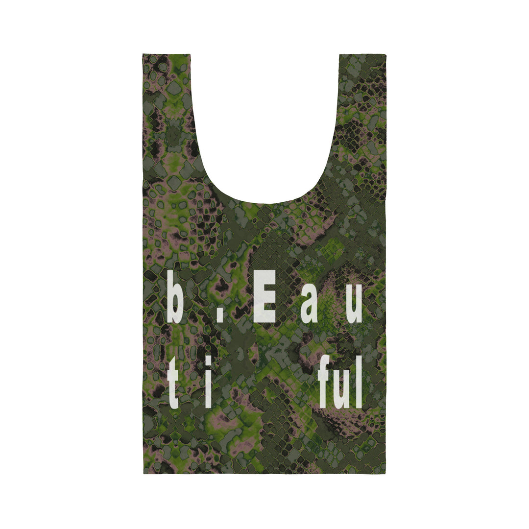b.Eautiful/ビューティフル/Snake Reusable Bag Standard トートバッグ グリーン FREE