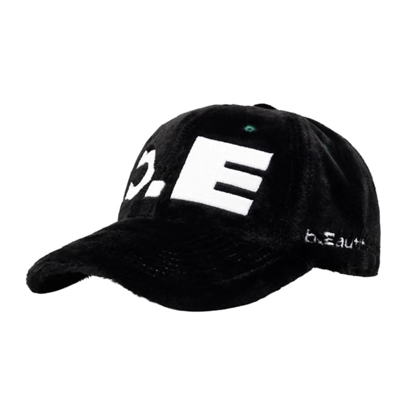 b.Eautiful/ビューティフル/b.E Hat (Black Plush / White) キャップ Black Plush / White FREE