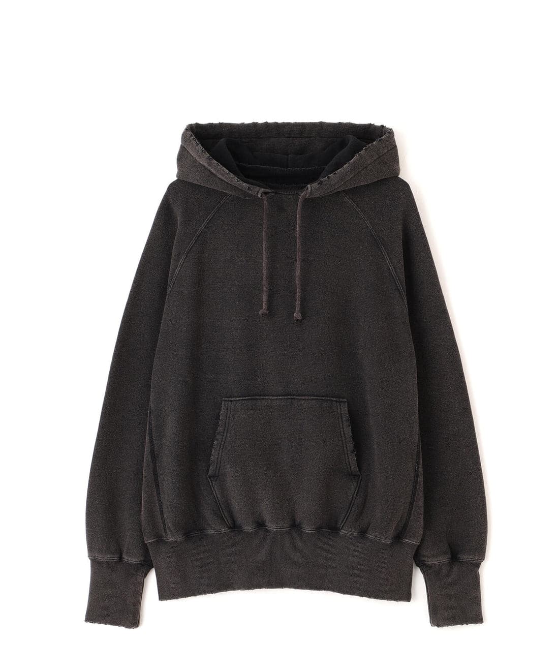 Schott/ショット/ASING AFTER HOOD SWEAT/エイジング アフター パーカー ブラック M