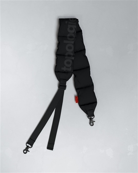 Topologie/トポロジー　Puffer Strap（パファーストラップ） Black / Tech Sateen FREE
