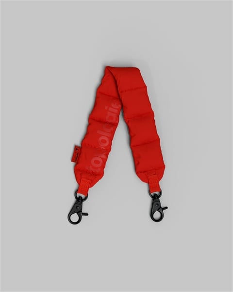 Topologie/トポロジー　Puffer Wrist Strap（パファー リストストラップ） Topologie Red / Tech Sateen FREE