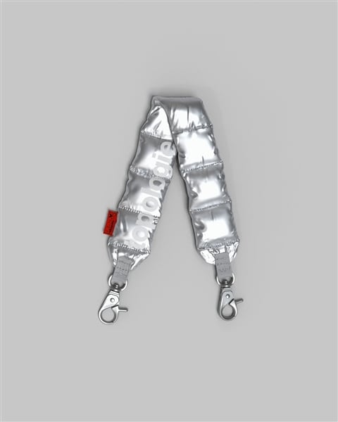 Topologie/トポロジー　Puffer Wrist Strap（パファー リストストラップ） Chrome / Sterling Sheen FREE