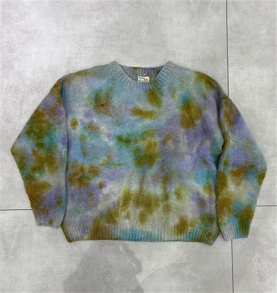 MacMahon Knitting Mills /マクマホンニッティングミルズ/Crew Neck Knit - Tiedye Tiedye FREE