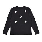 【2025最新】SNSで話題・人気の商品のおすすめアイテム Logo COMPANY/Pop TRADING POP Longsleeve(M ビーバー BLACK)｜ パンツ