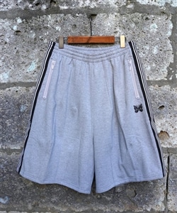 NEEDLES×BEAVER/ニードルズ×ビーバー/別注H.D. Track Short - Cotton Jersey -GRAY- トラックショーツ
