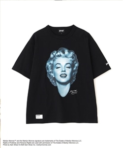 Schott/ショット/M.M.MONOCHROME T-SHIRT/マリリンモンロー モノクローム Tシャツ