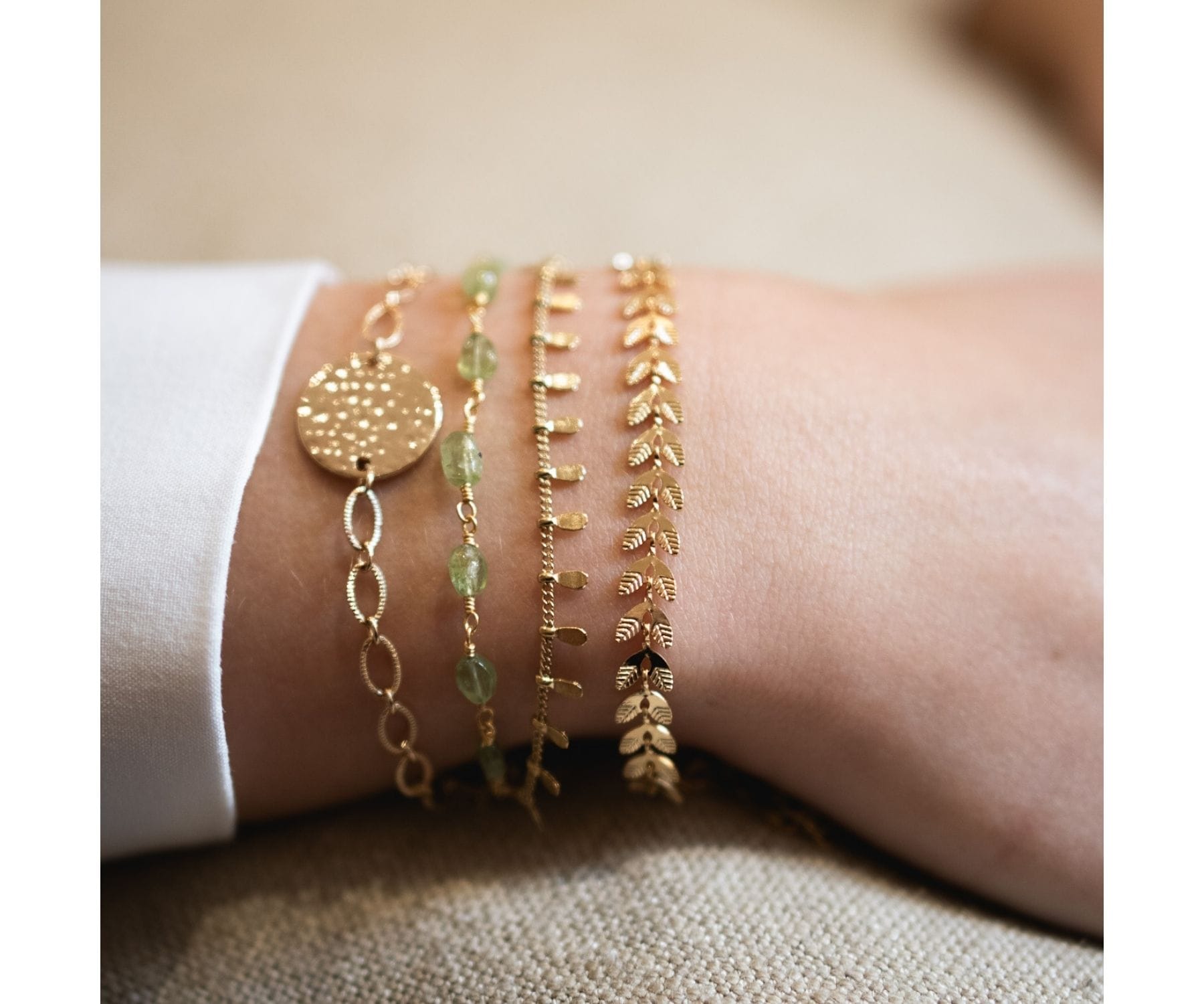 SUZETTE ブレスレット ゴールド Free