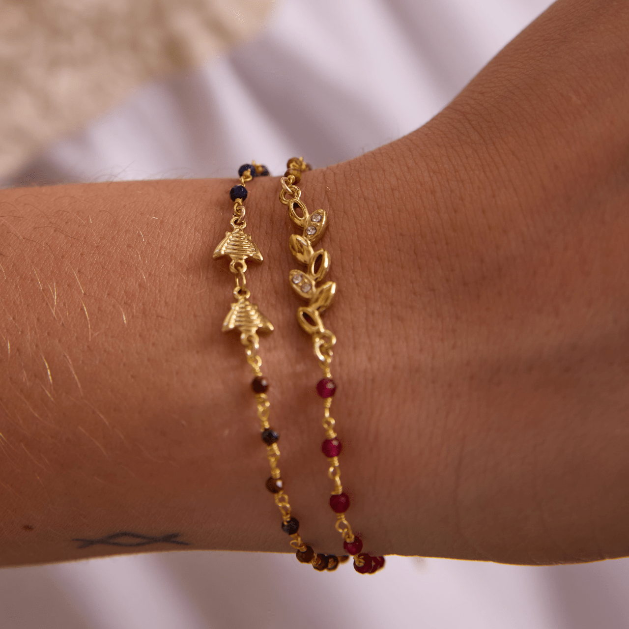 DOUBLE EPIブレスレット マルチカラー FREE