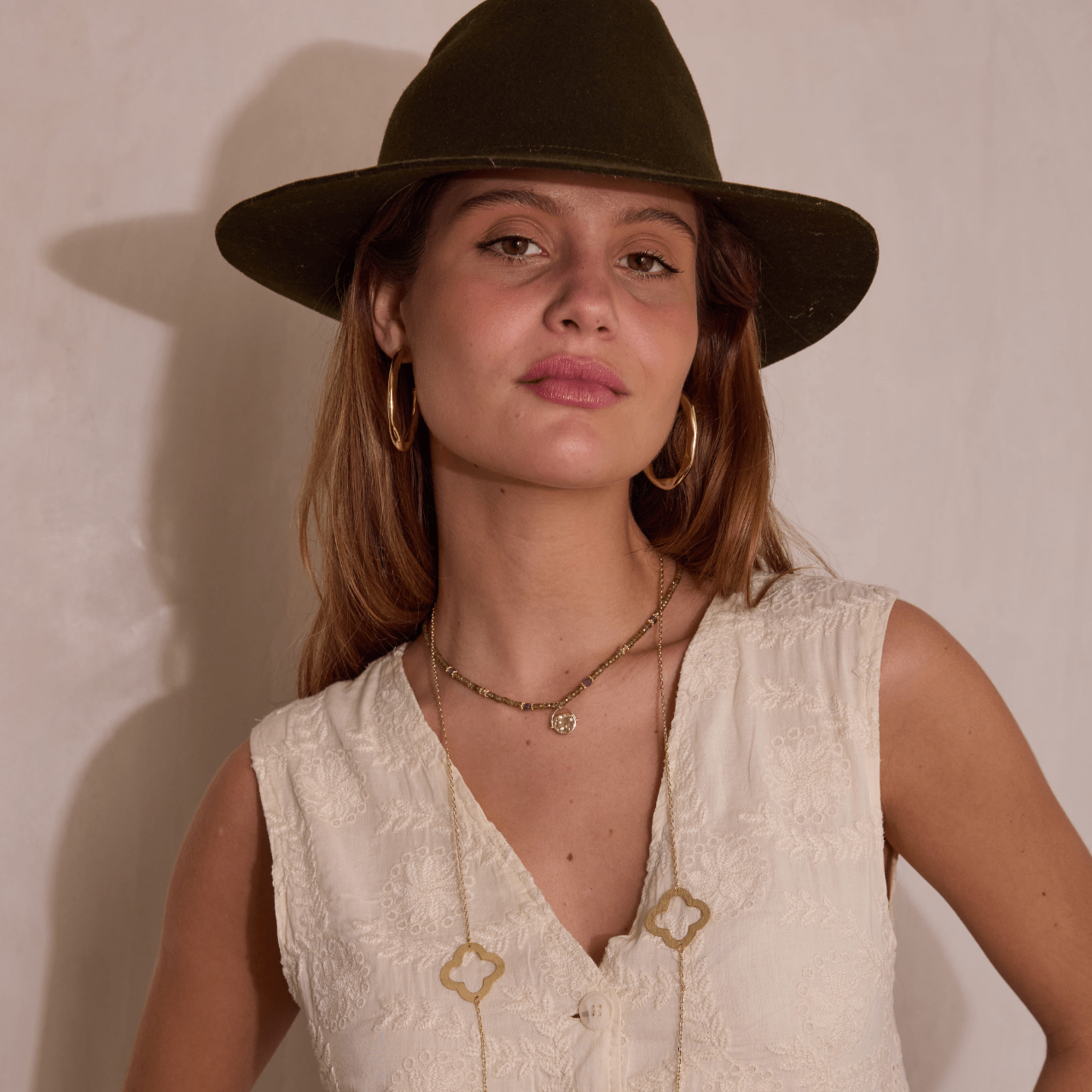 REBECCAピアス ゴールド FREE