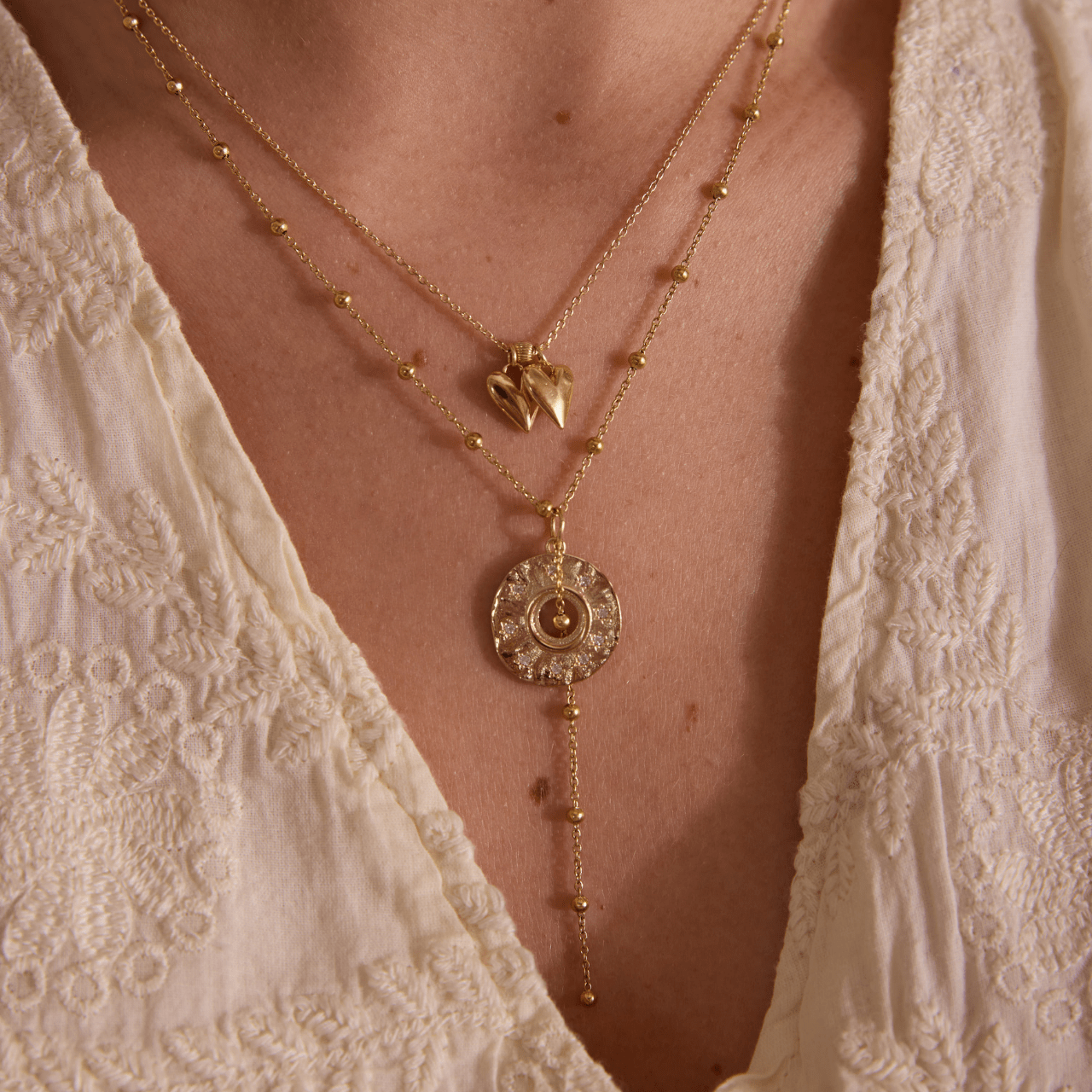 DONUTネックレス ゴールド FREE