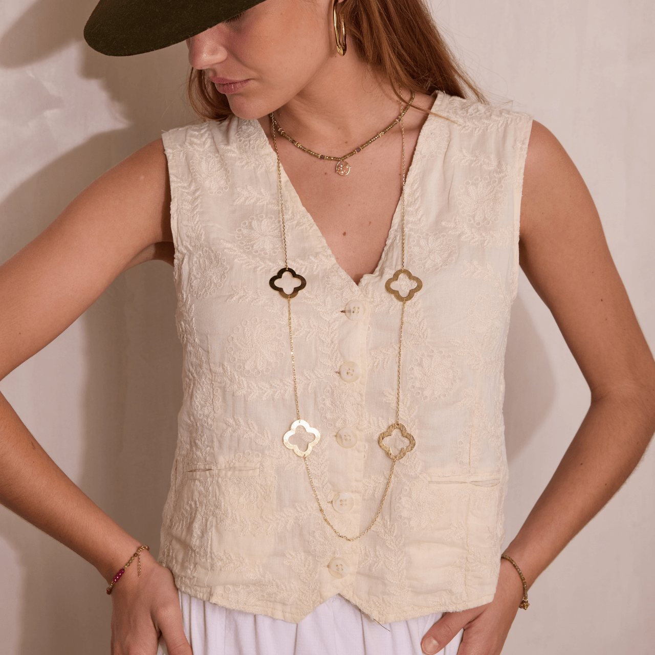 MAEネックレス ゴールド FREE