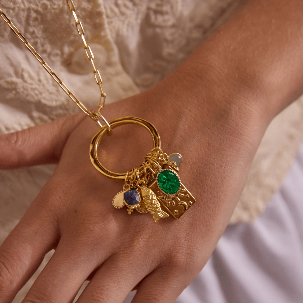 GRIGRIネックレス ゴールド FREE