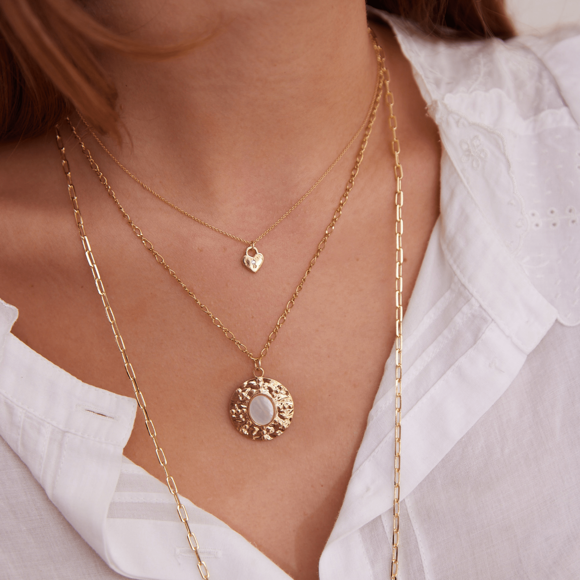 GRACEネックレス ゴールド Free