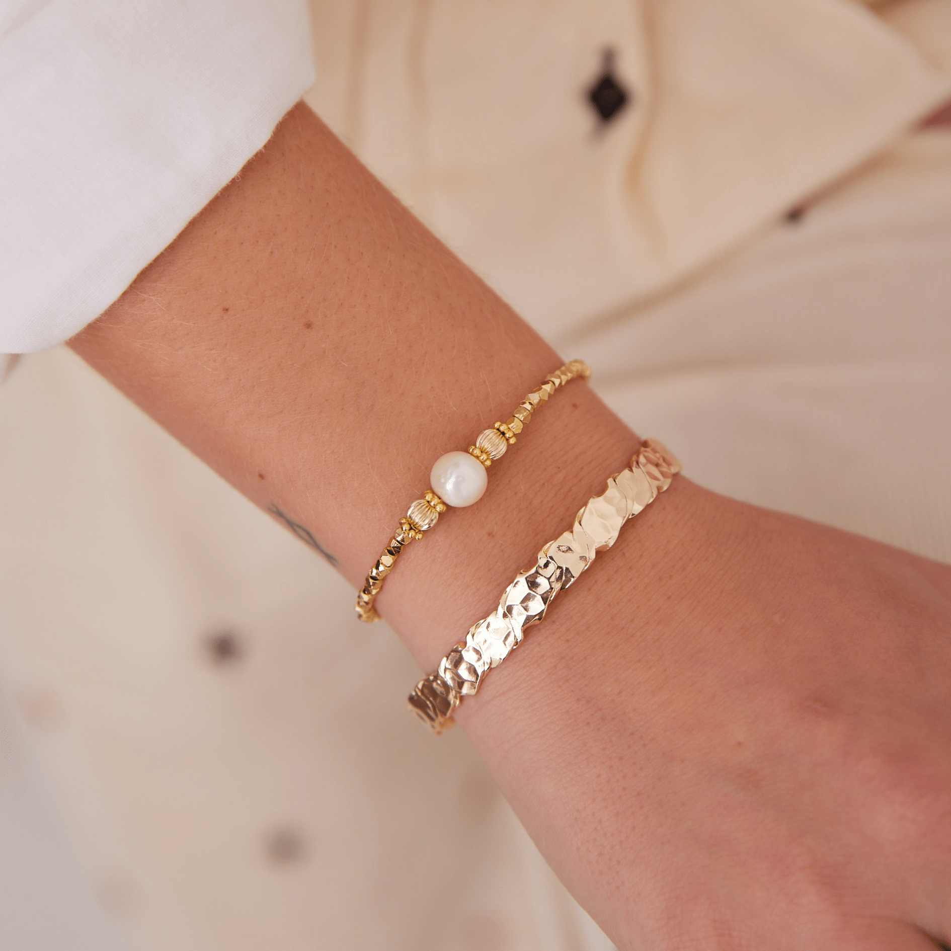 JONC LOLAブレスレット ゴールド Free