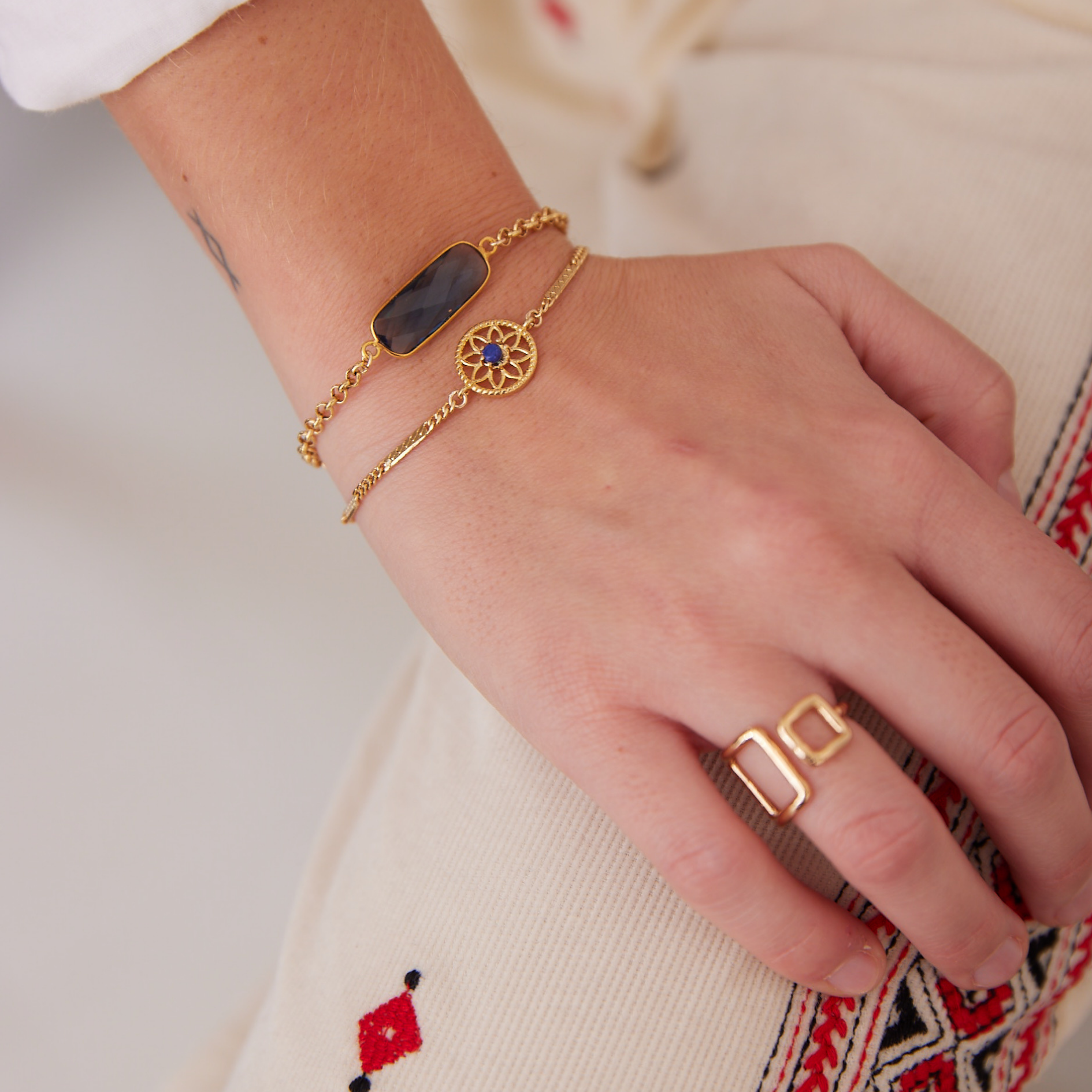 CARREリング ゴールド Free